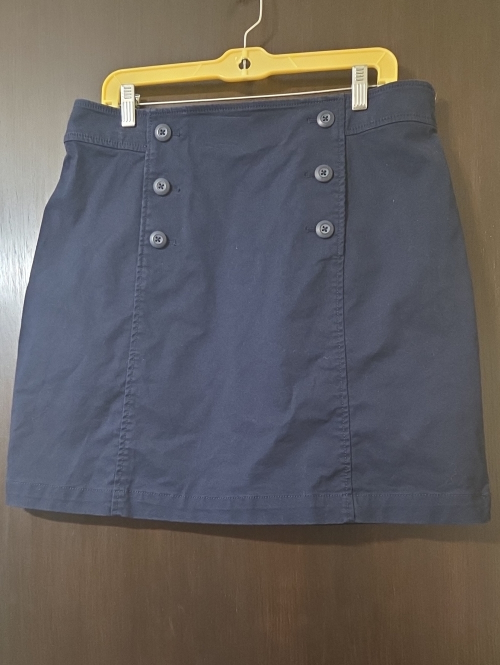 LOFT Navy  Skirt 12
